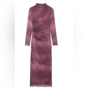Zara Never Worn Long Sleeve Dress in Mauve